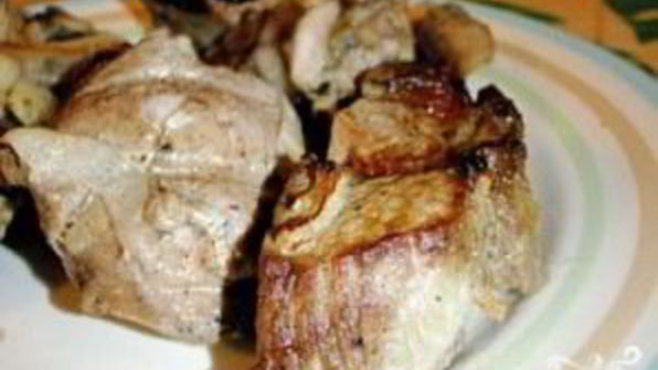 куриный шашлык в микроволновке