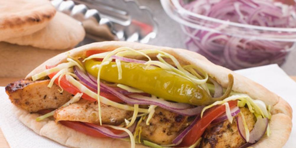 Рецепт куриный шашлык в пите