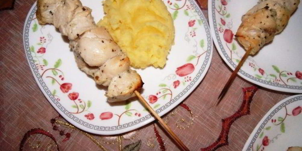 Рецепт куриные шашлычки в ананасовом маринаде