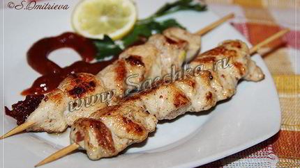 Куриные шашлычки