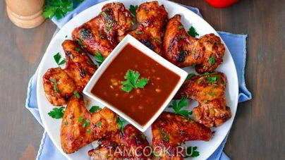 Маринад для шашлыка из куриных крылышек