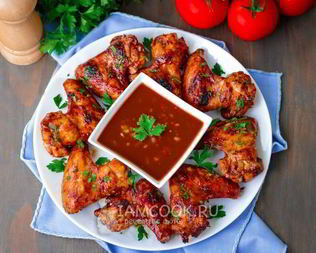 Маринад для шашлыка из куриных крылышек