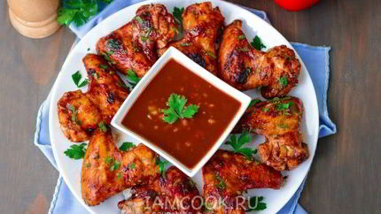 Маринад для шашлыка из куриных крылышек