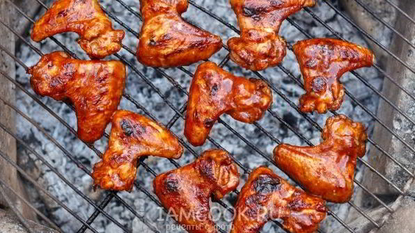 маринад для шашлыка из куриных крылышек