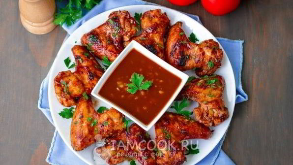 маринад для шашлыка из куриных крылышек