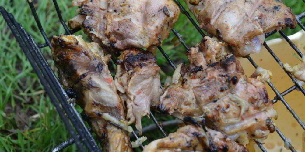 Рецепт мясо на костре