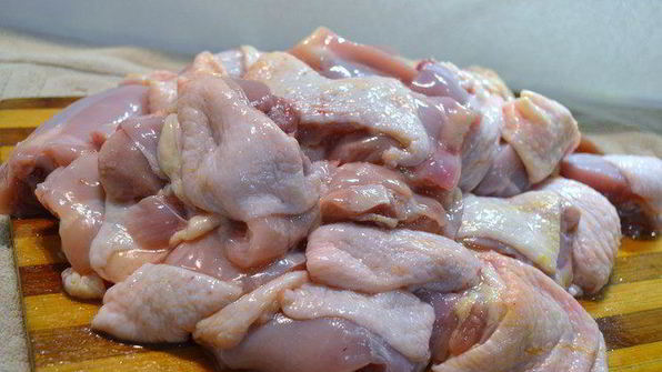 мясо на костре