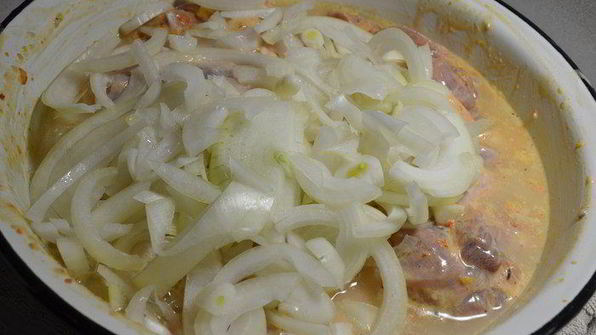 мясо на костре