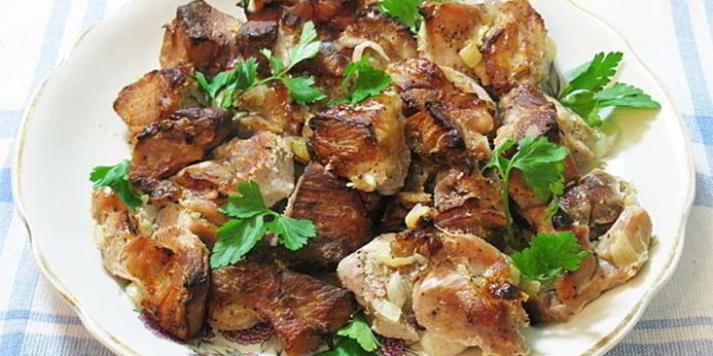 Рецепт очень вкусный шашлык из свинины