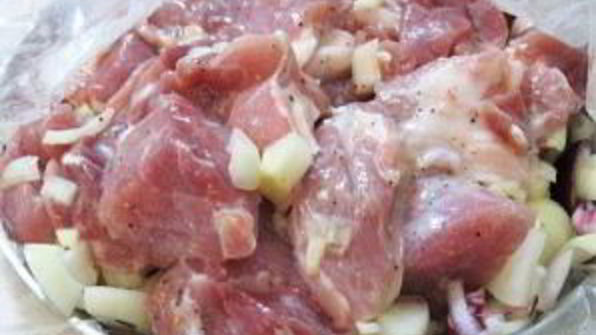 очень вкусный шашлык из свинины