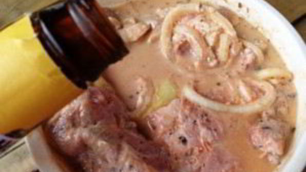 шашлык из баранины в вине