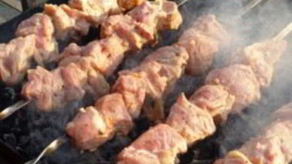 шашлык из баранины в вине