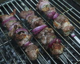 Шашлык из баранины
