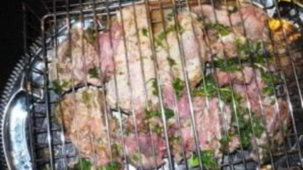 шашлык из бобра