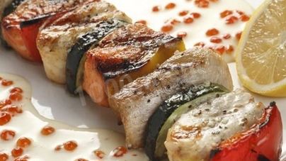 Шашлык из форели