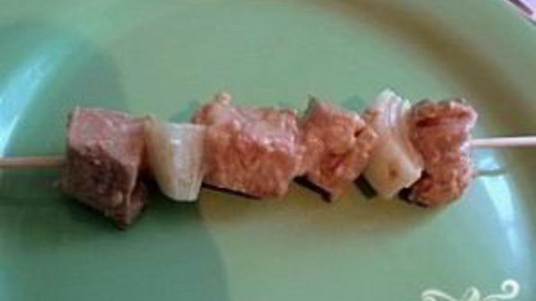 шашлык из горбуши