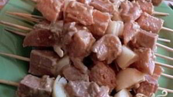 шашлык из горбуши