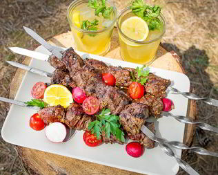 Шашлык из говядины