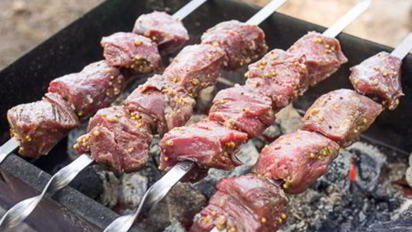 шашлык из говядины