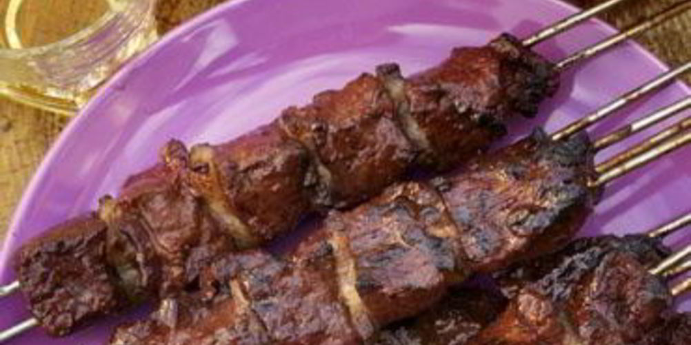 Рецепт шашлык из говяжьей печени