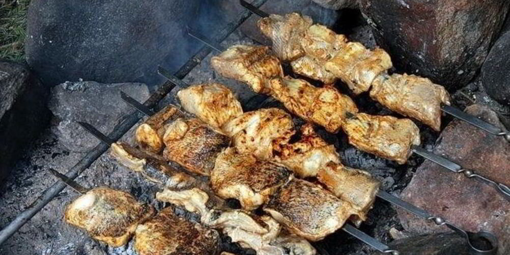 Рецепт шашлык из карпа