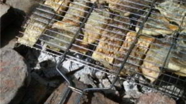 шашлык из карпа