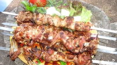 Шашлык из кролика