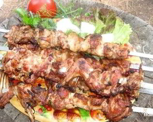 Шашлык из кролика