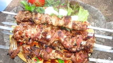 Шашлык из кролика