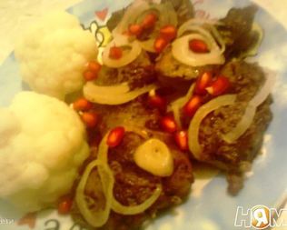 Шашлык из куриной печени