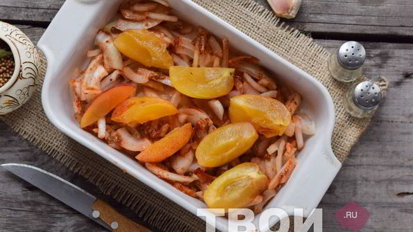 шашлык из печени