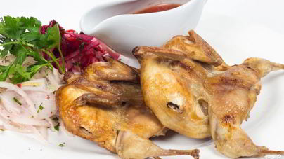 Шашлык из перепелов