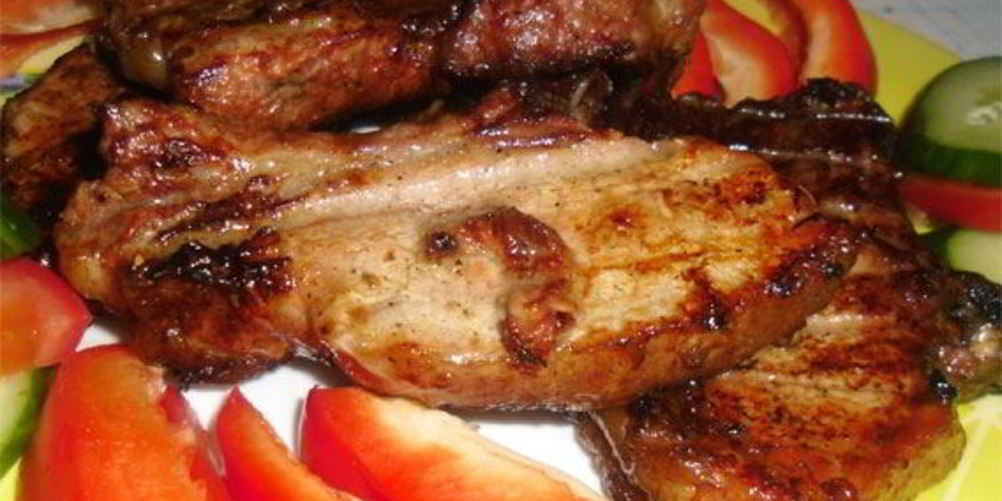 Рецепт шашлык из ребрышек свиных