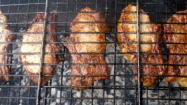 шашлык из ребрышек свиных