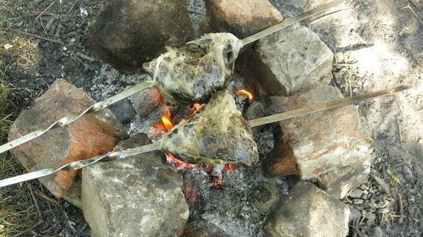 шашлык из сердца