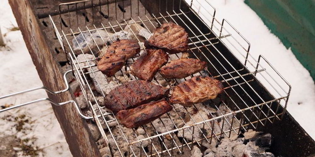 Рецепт шашлык из страуса