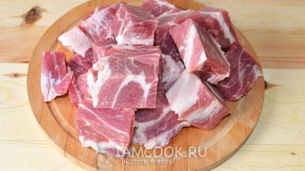 шашлык из свинины с уксусом