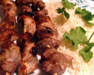 Шашлык по-индонезийски