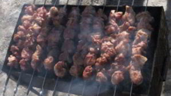 шашлык по-русски