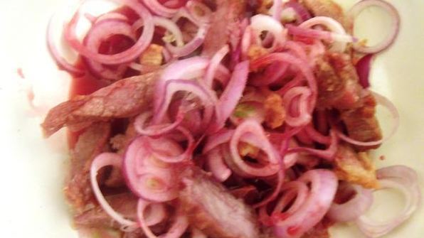 шашлык с гранатовым соком