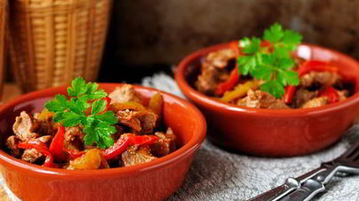 Шашлык с киви в мультиварке