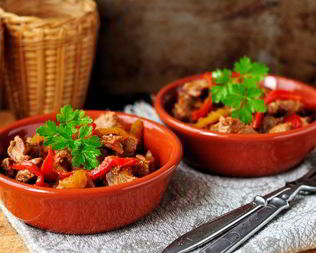 Шашлык с киви в мультиварке