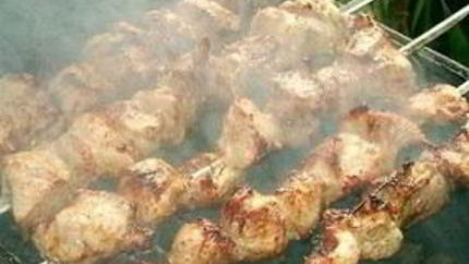 Шашлык свиной в луковом соке