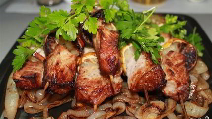 Шашлык в аэрогриле