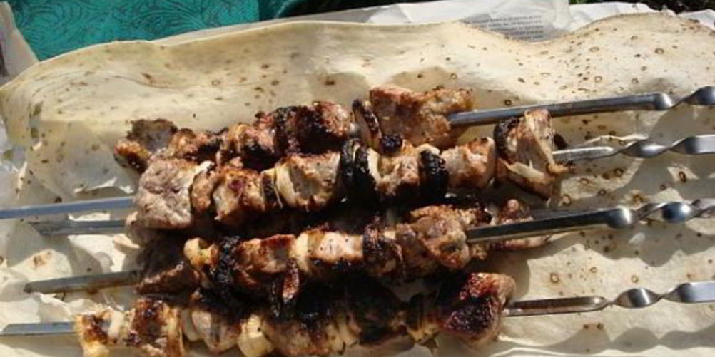 Рецепт шашлык в маринаде с киви