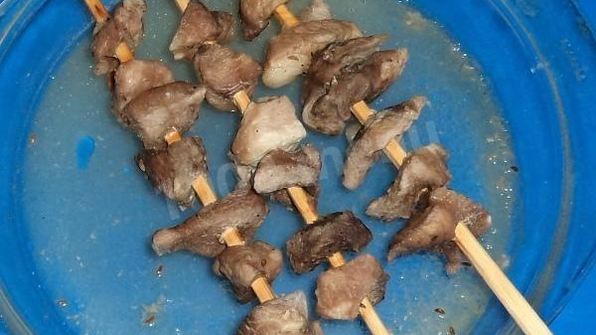 шашлык в микроволновке