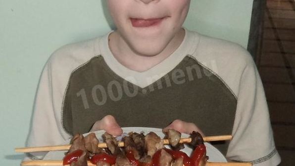 шашлык в микроволновке