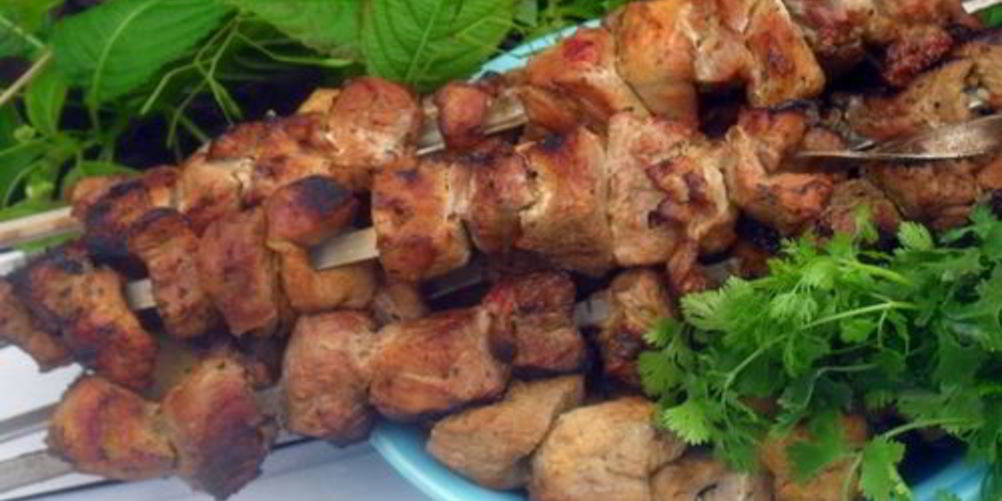 Рецепт шашлык в пивном маринаде с чабрецом