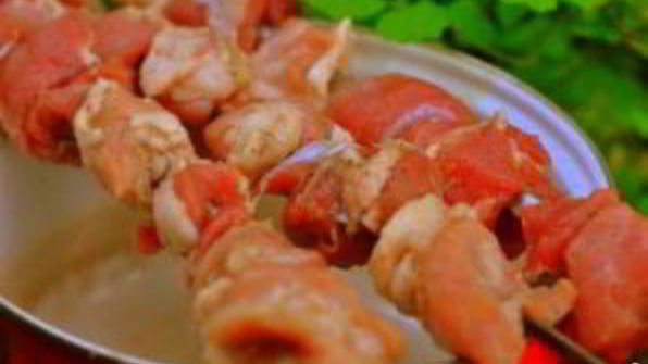 шашлык в тандыре