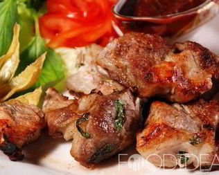 Шашлык в уксусе